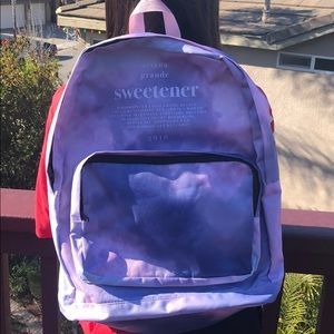 ariana sweetener backpack